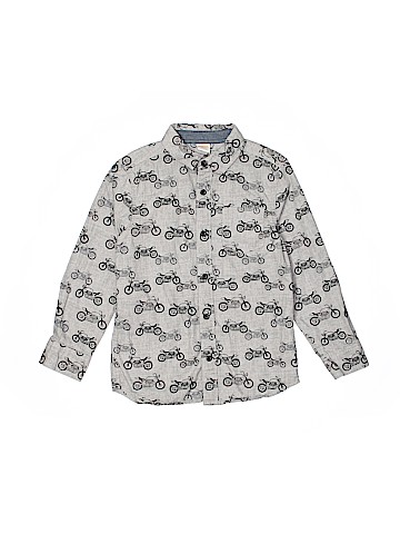 Gymboree Long Sleeve Button-Down Shirt (view 1)
