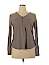 Mine Brown Long Sleeve Top Size XL - photo 1
