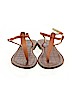 Hot Kiss Brown Sandals Size 7 - photo 2