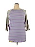 Lularoe Purple 3/4 Sleeve T-Shirt Size XL - photo 1