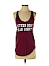 Victoria's Secret Pink Burgundy Tank Top Size S - photo 1