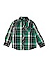 Tony Hawk Green Long Sleeve Button-Down Shirt Size 5 - 6 - photo 1