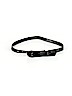 Bebe 100% Leather Solid Black Leather Belt Size Med - Lg - photo 1
