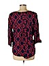 Escapada 100% Rayon Blue 3/4 Sleeve Blouse Size M - photo 2