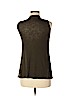 Candie's Green Sleeveless Top Size S - photo 2