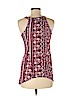 Jolt 100% Polyester Burgundy Sleeveless Top Size M - photo 2