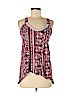 Jolt 100% Polyester Burgundy Sleeveless Top Size M - photo 1
