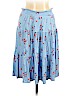 St. John's Bay Blue Casual Skirt Size L (petite) - photo 1