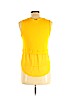 MICHAEL Michael Kors Yellow Sleeveless Blouse Size M - photo 2