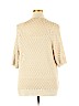Liz Claiborne 100% Acrylic Tan Cardigan Size 1X - photo 2