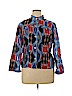 Ruby Rd. Blue Long Sleeve Blouse Size 14 - photo 1