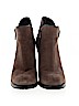 Vince Camuto 100% Leather Brown Ankle Boots Size 9 - photo 2