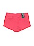 H&M Red Denim Shorts Size 12 - photo 2