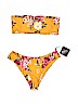 Zaful Yellow Two Piece Swimsuit Size 4 - photo 1