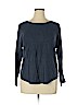 Joan Vass Blue Pullover Sweater Size XL - photo 1