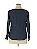 Joan Vass Blue Pullover Sweater Size XL - photo 2