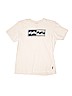 Billabong 100% Cotton White Short Sleeve T-Shirt Size XL (youth) - photo 1