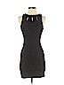 Monteau Black Casual Dress Size XS - photo 1
