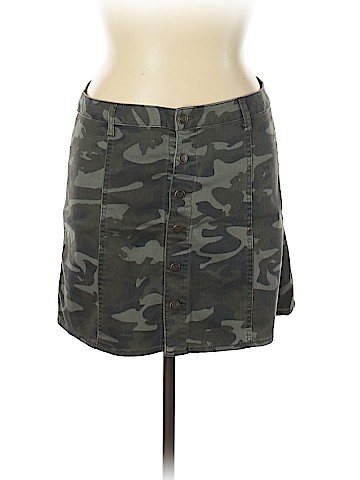 Faded Glory Denim Skirt (view 1)