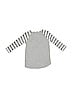 Assorted Brands Stripes Graphic Gray 3/4 Sleeve T-Shirt Size 6 - photo 2