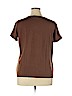 Jones New York Collection Brown Short Sleeve T-Shirt Size 1X - photo 2