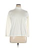 Talbots White Long Sleeve Turtleneck Size 1X - photo 1