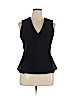 Halogen Black Sleeveless Top Size XL - photo 1