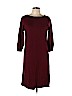 Ann Taylor Burgundy Casual Dress Size L - photo 1