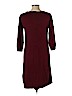 Ann Taylor Burgundy Casual Dress Size L - photo 2