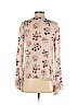 Lulu's 100% Rayon Ivory Long Sleeve Blouse Size XS - photo 2