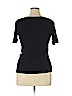 Ellen Tracy Black Short Sleeve Top Size XL - photo 2
