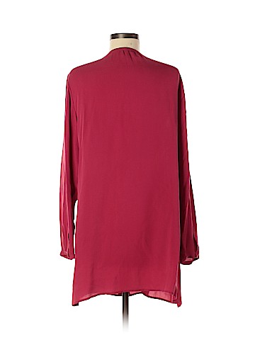 Eileen Fisher Long Sleeve Silk Top (view 2)
