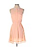 H&M 100% Polyester Pink Casual Dress Size 2 - photo 1