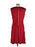 Neiman Marcus 100% Polyester Red Casual Dress Size 12 - photo 2
