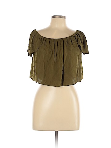 Topshop Short Sleeve Blouse (view 1)