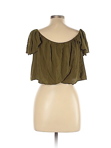 Topshop Short Sleeve Blouse (view 2)