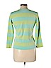 MICHAEL Michael Kors Teal 3/4 Sleeve Silk Top Size L - photo 2