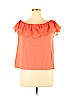 A New Day 100% Cotton Orange Short Sleeve Top Size XL - photo 1