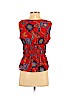 Rebecca Minkoff 100% Polyester Red Sleeveless Blouse Size XS - photo 2