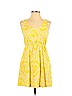 H&M 100% Cotton Yellow Casual Dress Size S - photo 1