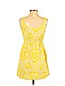 H&M 100% Cotton Yellow Casual Dress Size S - photo 2