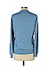 Joseph Abboud 100% Merino Extra Fine Wool Blue Wool Pullover Sweater Size L - photo 2