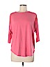 Eileen Fisher Pink 3/4 Sleeve Top Size XXS - photo 1