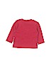 Le Top 100% Cotton Red Long Sleeve T-Shirt Size 2T - photo 2