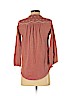Lucky Brand 100% Cotton Orange 3/4 Sleeve Henley Size XS - photo 2