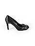 Tod's 100% Leather Black Heels Size EU 37 - photo 1