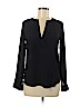 Forever 21 100% Polyester Black Long Sleeve Blouse Size XS - photo 1