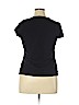 Ann Taylor LOFT Black Short Sleeve Top Size XL - photo 2
