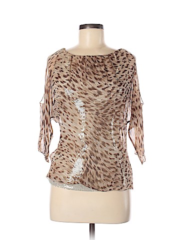 Bailey 44 3/4 Sleeve Silk Top (view 1)