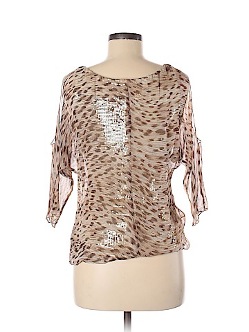 Bailey 44 3/4 Sleeve Silk Top (view 2)